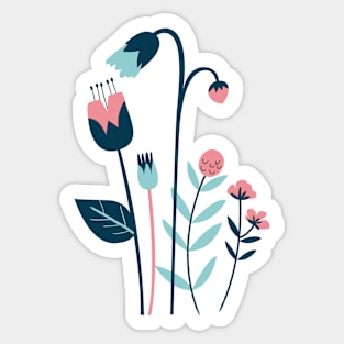 Floral Sticker